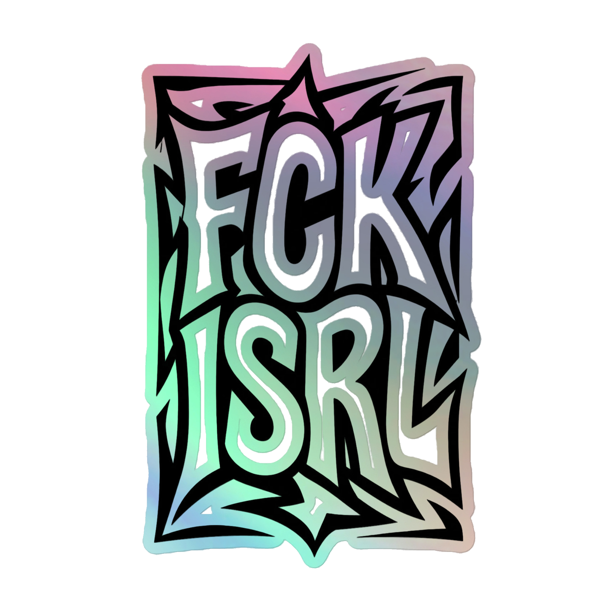 BENSETTI "FCKISRL" STICKER (INVICTUS-ANIMA.COM COLLAB)